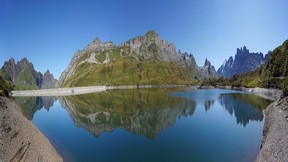Panaromabild Tannensee und umliegende Berge 0